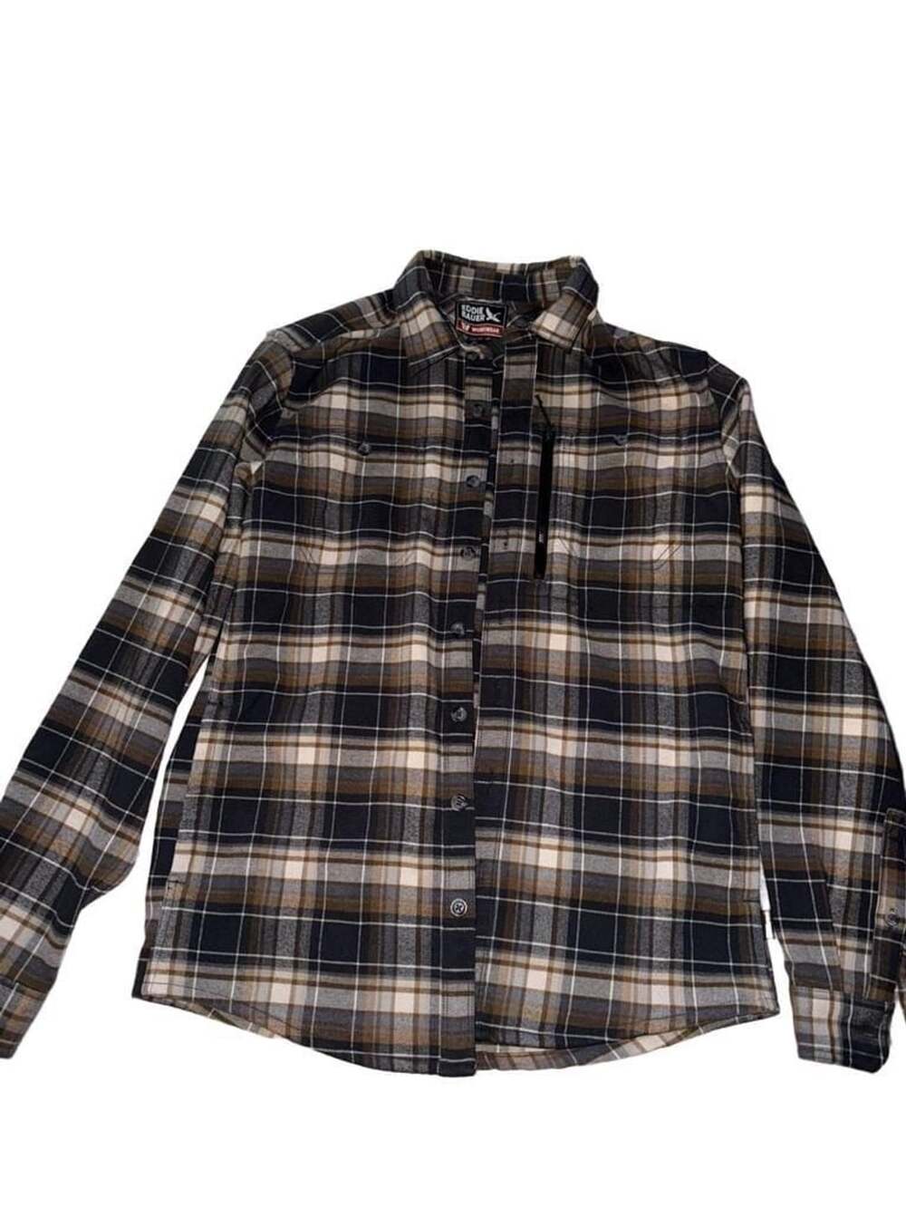 Eddie Bauer Workwear  Flannel Long-Sleeve Shirt for Men